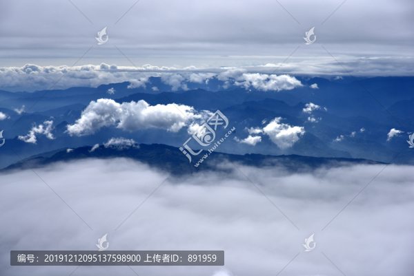 峨眉山云海風光