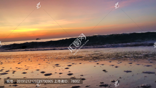 海邊日出