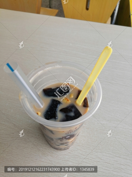 燒仙草奶茶