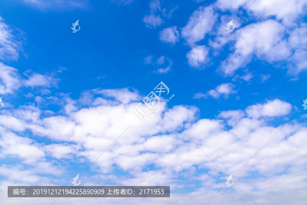藍天白云