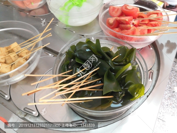 火鍋美食菜品配菜