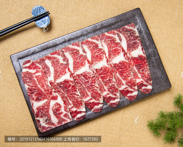 日料雪花牛肉