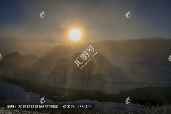 阿爾山不凍河風光