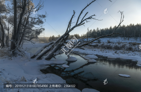 阿爾山不凍河風(fēng)光