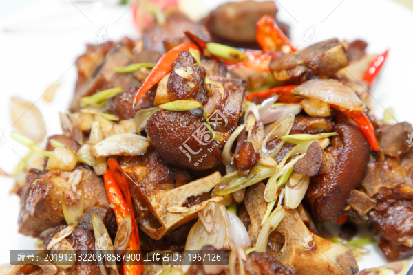 香茅辣豬手