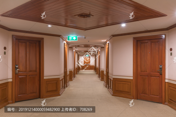 豪華酒店公寓走廊