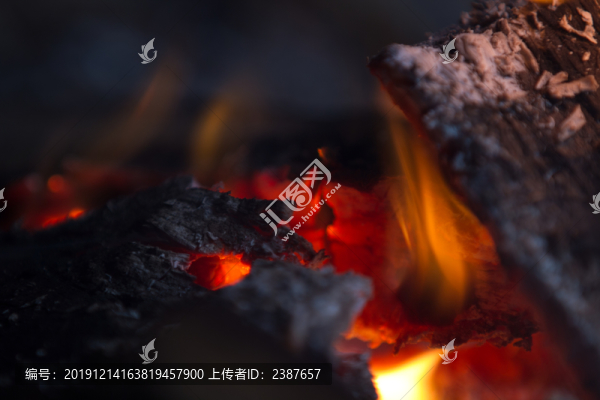 炭火火苗