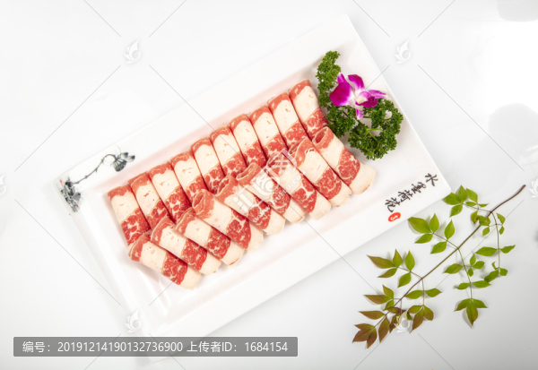 火鍋配菜肥牛卷
