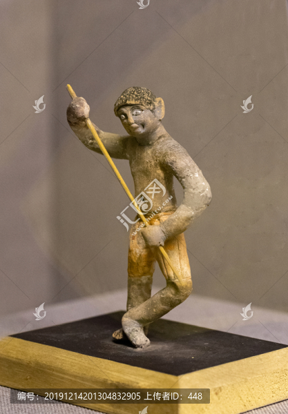 唐代黑人百戲俑