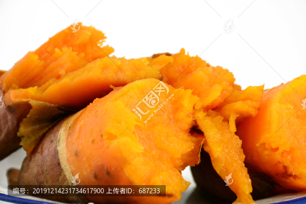 烤煙薯烤紅薯
