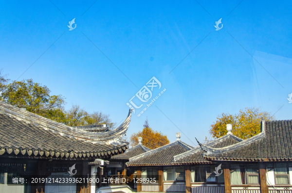 蘇州中式建筑屋檐
