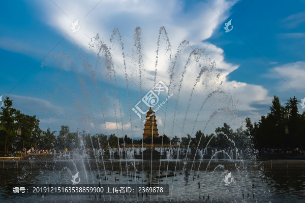 大雁塔北廣場(chǎng)音樂噴泉