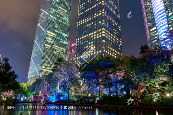 廣州珠江新城夜景