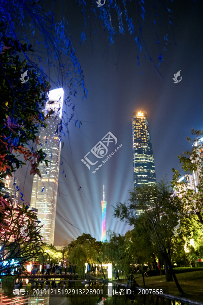 廣州珠江新城夜景