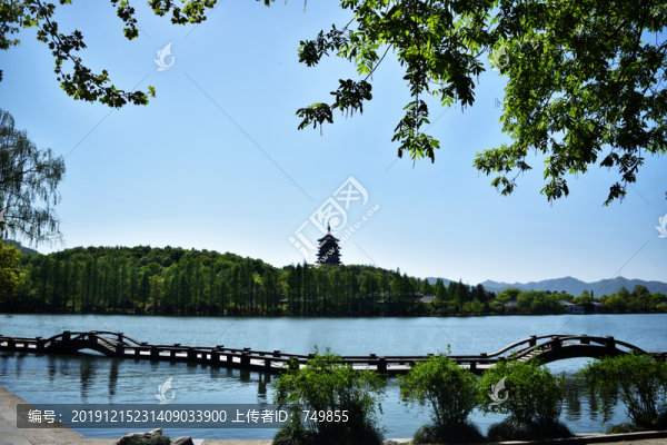 杭州西湖春景