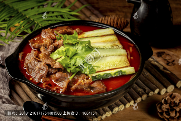 牛肉黃瓜砂鍋