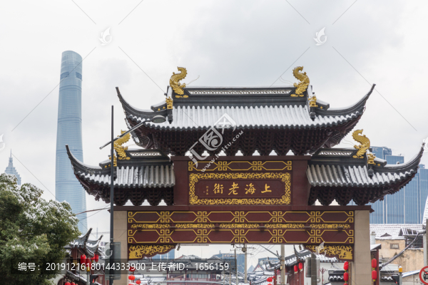 上海豫園城隍廟老街
