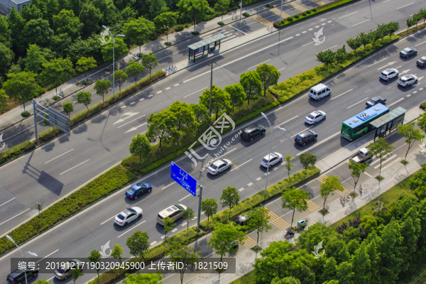 寧波市區(qū)交通道路風(fēng)光