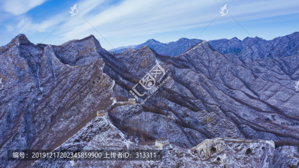 瑞雪照長(zhǎng)城