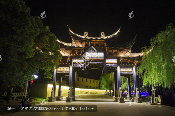 鳴鶴古鎮(zhèn)夜色