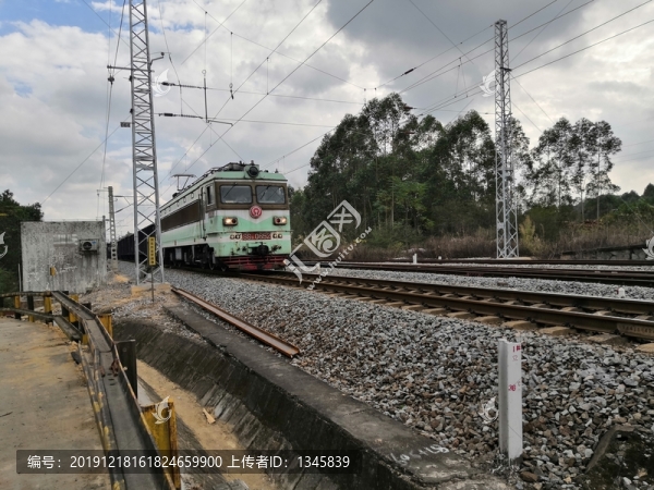 廣西欽州市小董鎮(zhèn)火車站鐵路