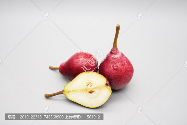 紅色梨