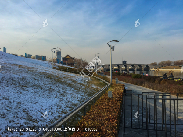 北京城市副中心冬景