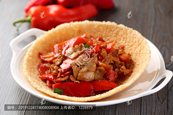土豬肉撈鍋巴