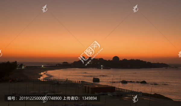 大海日出