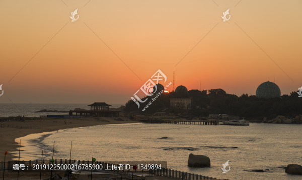 大海日出