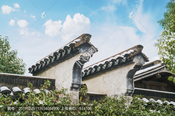 中國(guó)無(wú)錫蕩口古鎮(zhèn)古建筑旅游景點(diǎn)