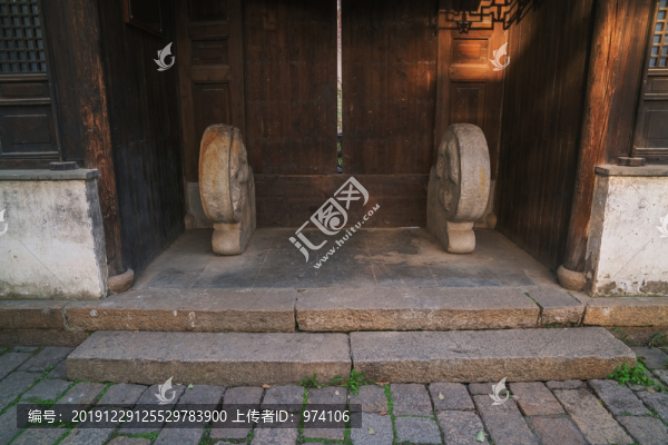 無錫美麗的惠山古鎮(zhèn)古建筑風(fēng)光