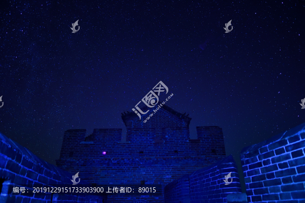 金山嶺長城星空
