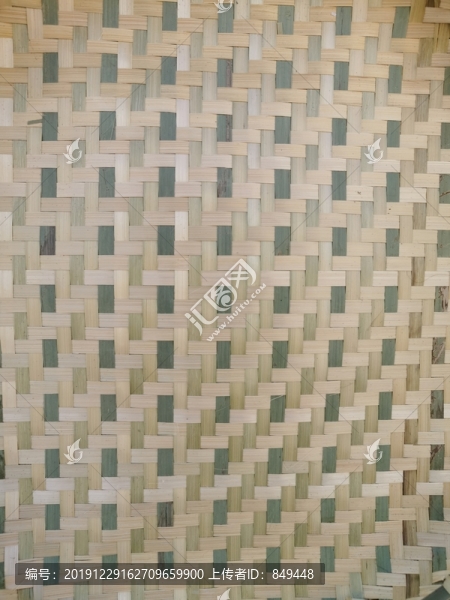 簸萁竹篾編紋理貼圖