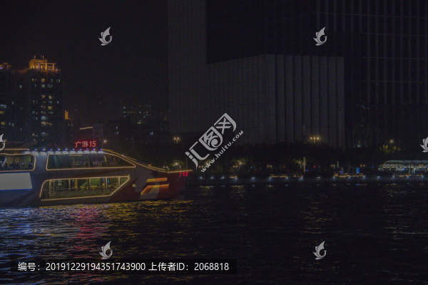 廣州珠江游輪夜景