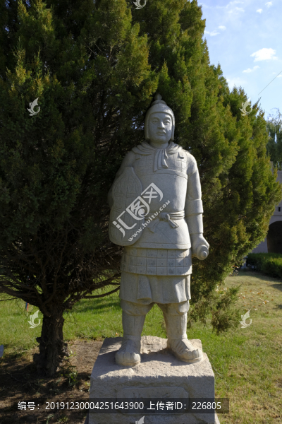 古人石像
