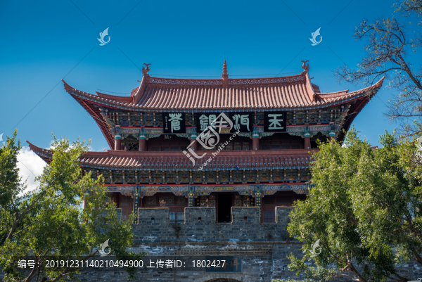 大理古城洱海門