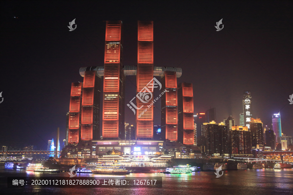 重慶來(lái)福士夜景