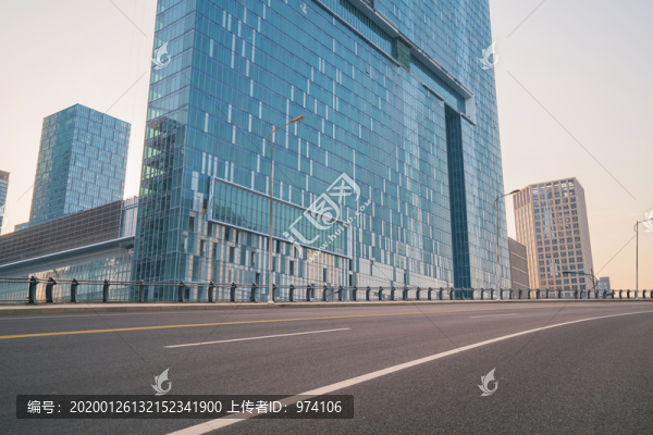 浙江杭州城市建筑和道路交通