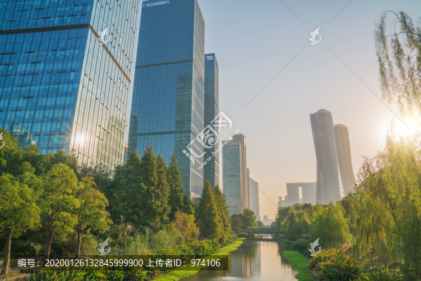 浙江杭州城市建筑和風(fēng)光
