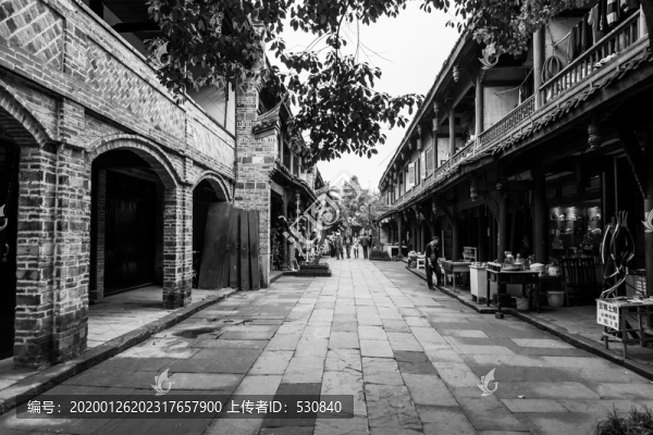 古鎮(zhèn)復(fù)古照片