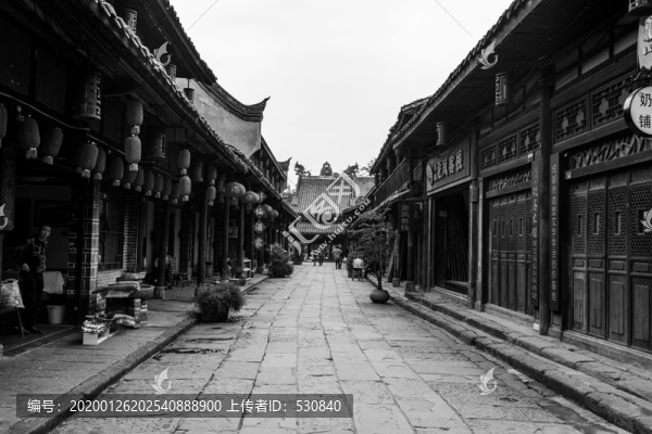 古鎮(zhèn)復(fù)古照片