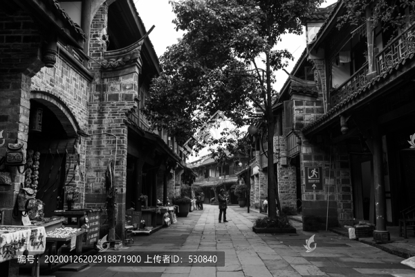 古鎮(zhèn)復(fù)古照片
