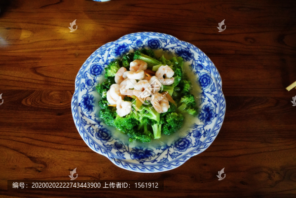蝦仁西藍(lán)花
