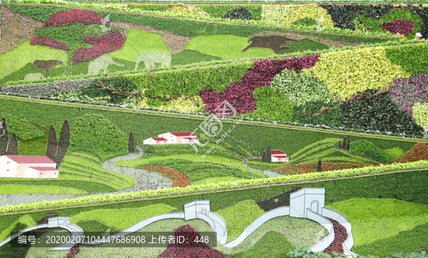 北京世界園藝博覽會立體花壇