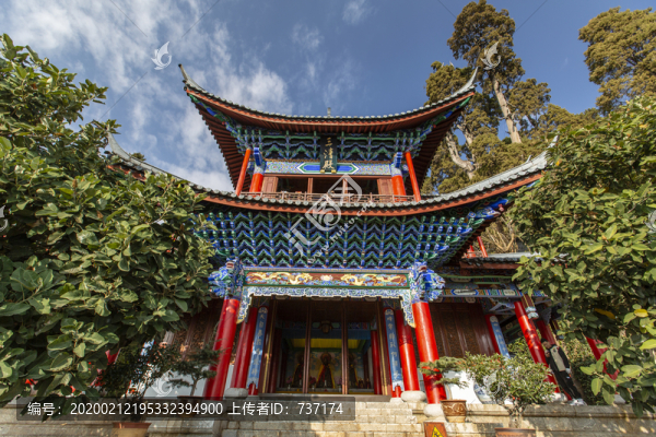 麗江古城木府三清殿