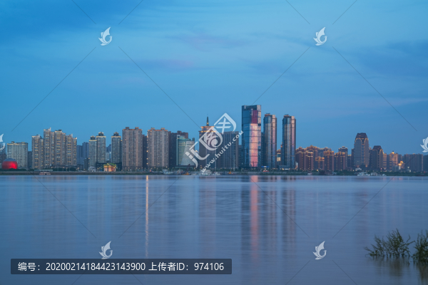 江西南昌市城市風(fēng)光和建筑橋梁