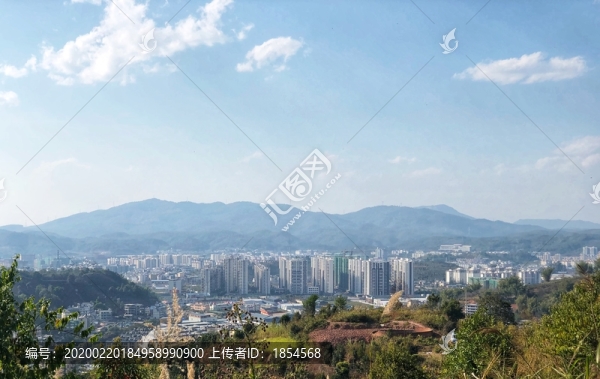 普洱北部全景