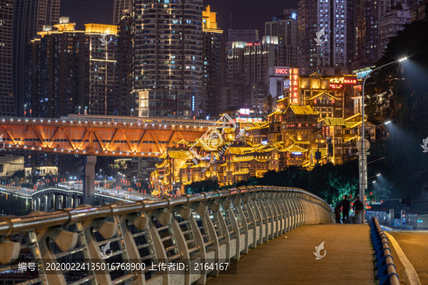 洪崖洞夜景