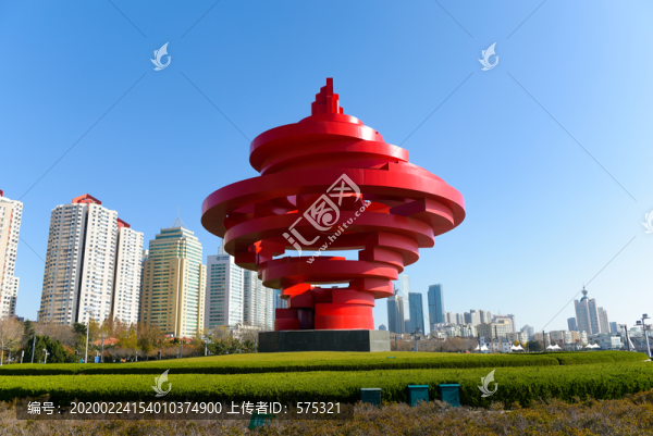 五月的風(fēng)雕塑